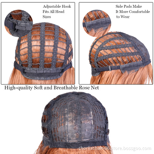 Private Label Bob Wigs Cheap Wholesale Prices High Quality Pixie Cut Short Wigs Heat Resistant Highlights Synthetic Hair Wigs